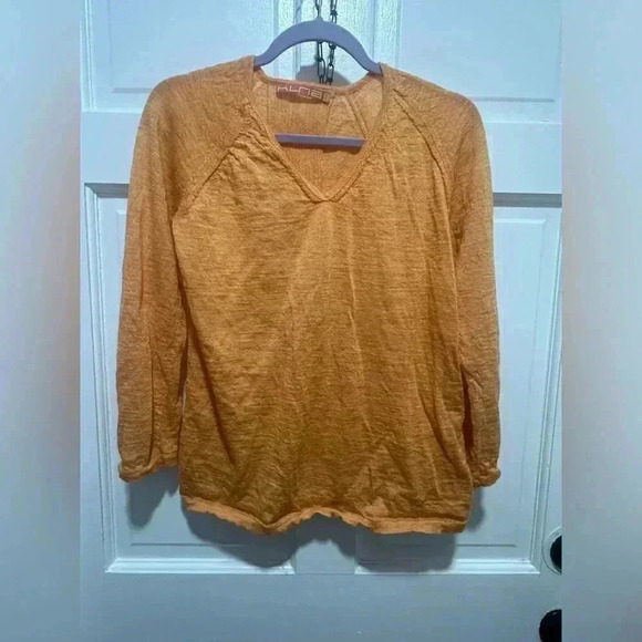 Kuna Women's 70% Baby Alpaca 30% Silk Sweater Size 1 - Picture 4 of 5